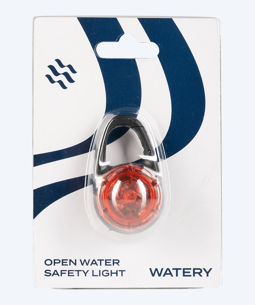 Watery waterproof LED light for ocean bag - Pro - Red
