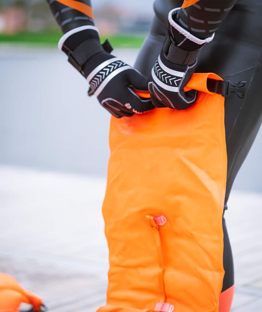 Watery swim buoy - PVC 28L - Orange