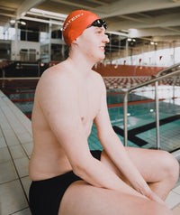 Watery swim cap (from 12 years) - Signature - Red