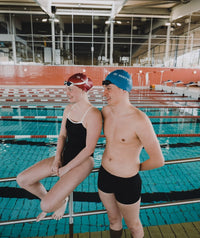 Watery swimming cap (from 10 years) - Signature - Royal Blue