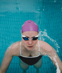 Watery swimming cap (from 10 years) - Signature - Violet