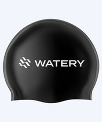 Watery swim cap (from 12 years) - Signature - Black