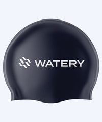 Watery swimming cap (from 10 years) - Signature - Dark blue