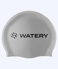 Watery swimming cap (from 10 years) - Signature - Silver