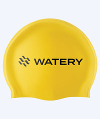 Watery swim cap (from 12 years) - Signature - Yellow