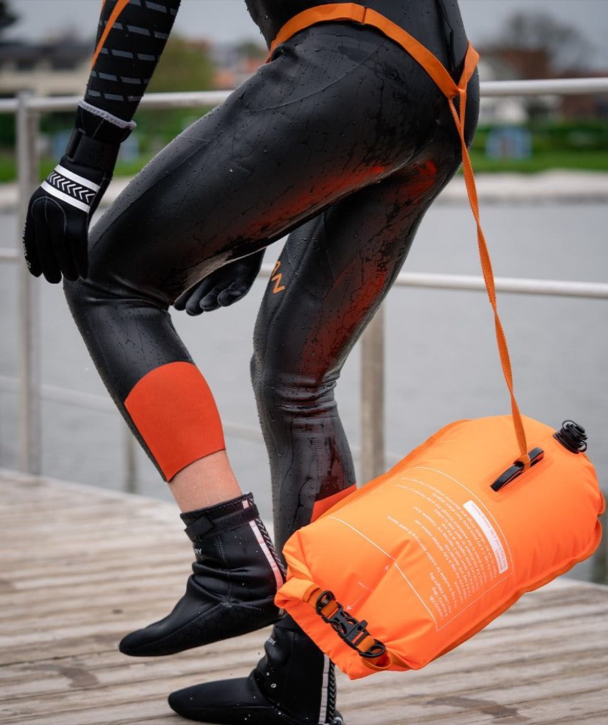 Watery swim buoy - Swim Buoy & Dry Bag 28L - Yellow