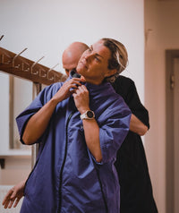 Watery Surf poncho - Waterproof - Purple