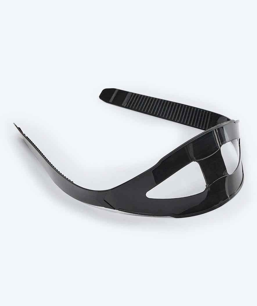 Watery 02 silicone strap for diving mask - Black