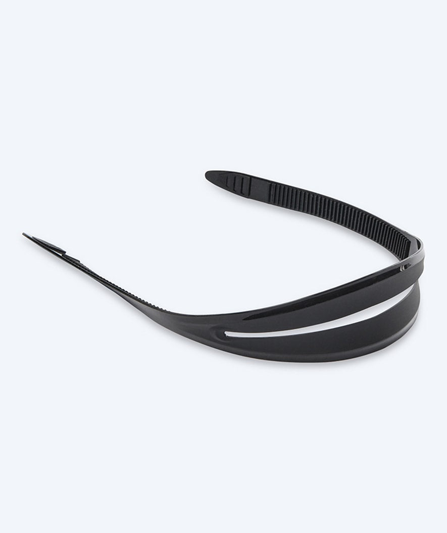 Watery 04 silicone strap for diving mask - Black