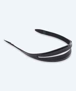 Watery 04 silicone strap for diving mask - Black