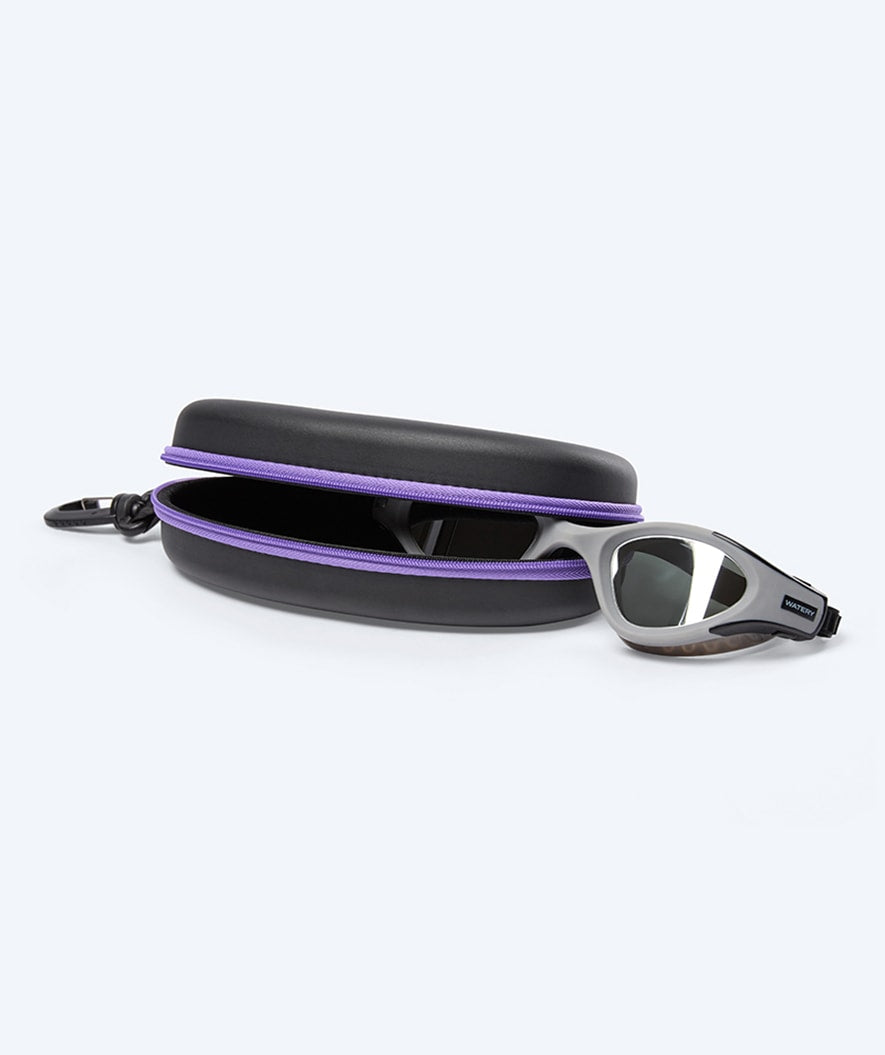 Watery swim goggles case - Active - Purple