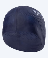 Watery swim cap with bumps - Avisa Bud - Dark blue
