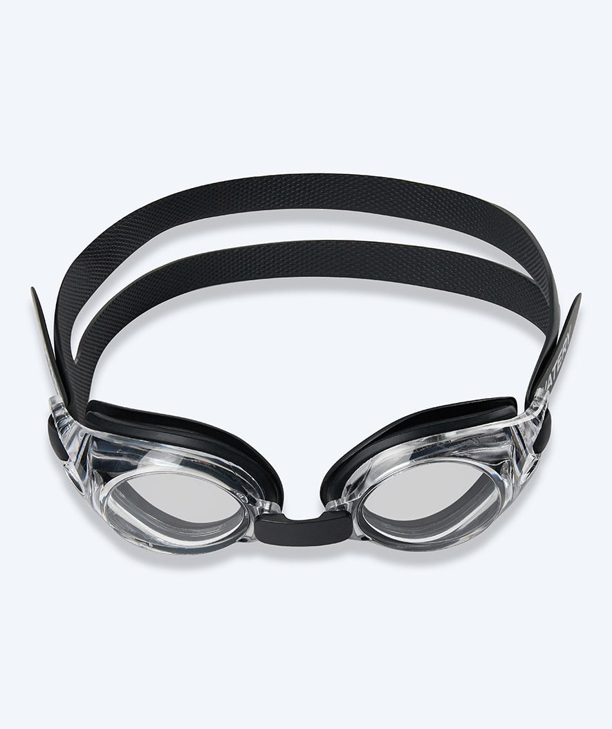 Watery nearsighted swimming goggles with prescription for kids - (-1.5) – (-7.0) - Baffin - Black