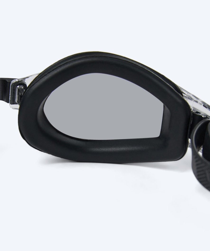 Watery nearsighted swimming goggles with prescription for kids - (-1.5) – (-7.0) - Baffin - Black