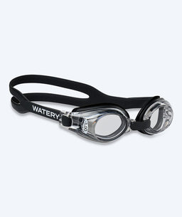 Watery nearsighted swimming goggles with prescription for kids - (-1.5) – (-7.0) - Baffin - Black
