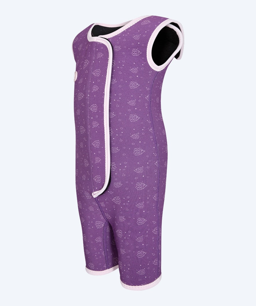 Watery wetsuit for kids - Baia Shorty - Atlantic Purple