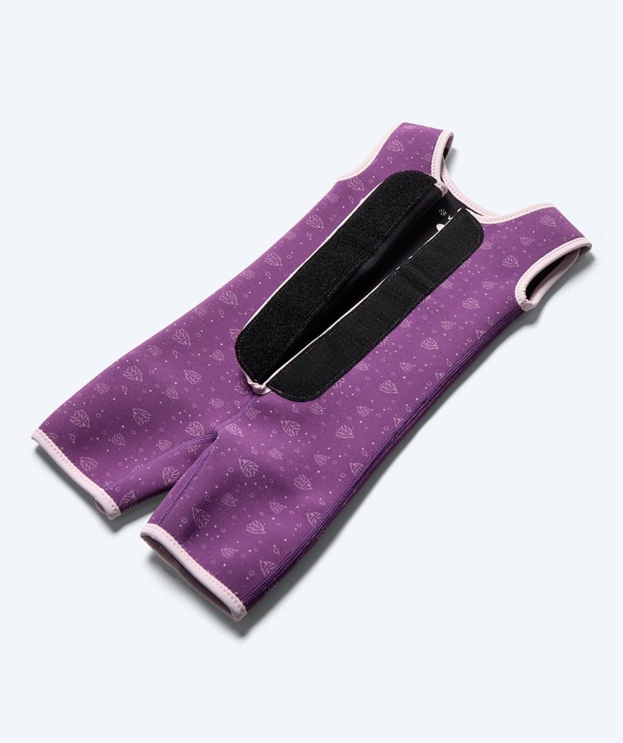 Watery wetsuit for kids - Baia Shorty - Atlantic Purple