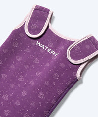 Watery wetsuit for kids - Baia Shorty - Atlantic Purple