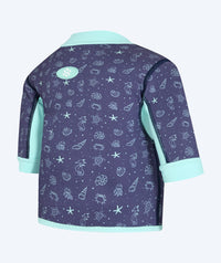 Watery neoprene shirt for kids - Baia Top - Atlantic Turquoise