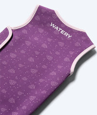 Watery wetsuit for kids - Baia Wrap - Atlantic Purple
