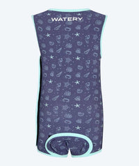 Watery wetsuit for kids - Baia Wrap - Atlantic Turquoise