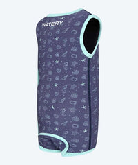 Watery wetsuit for kids - Baia Wrap - Atlantic Turquoise