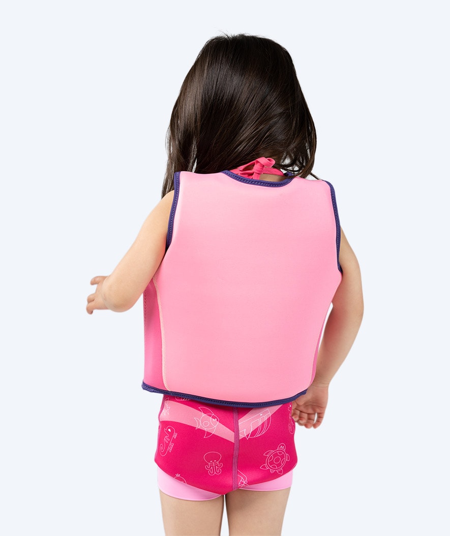 Watery swim vest for kids (2-8) - Basic - Pink