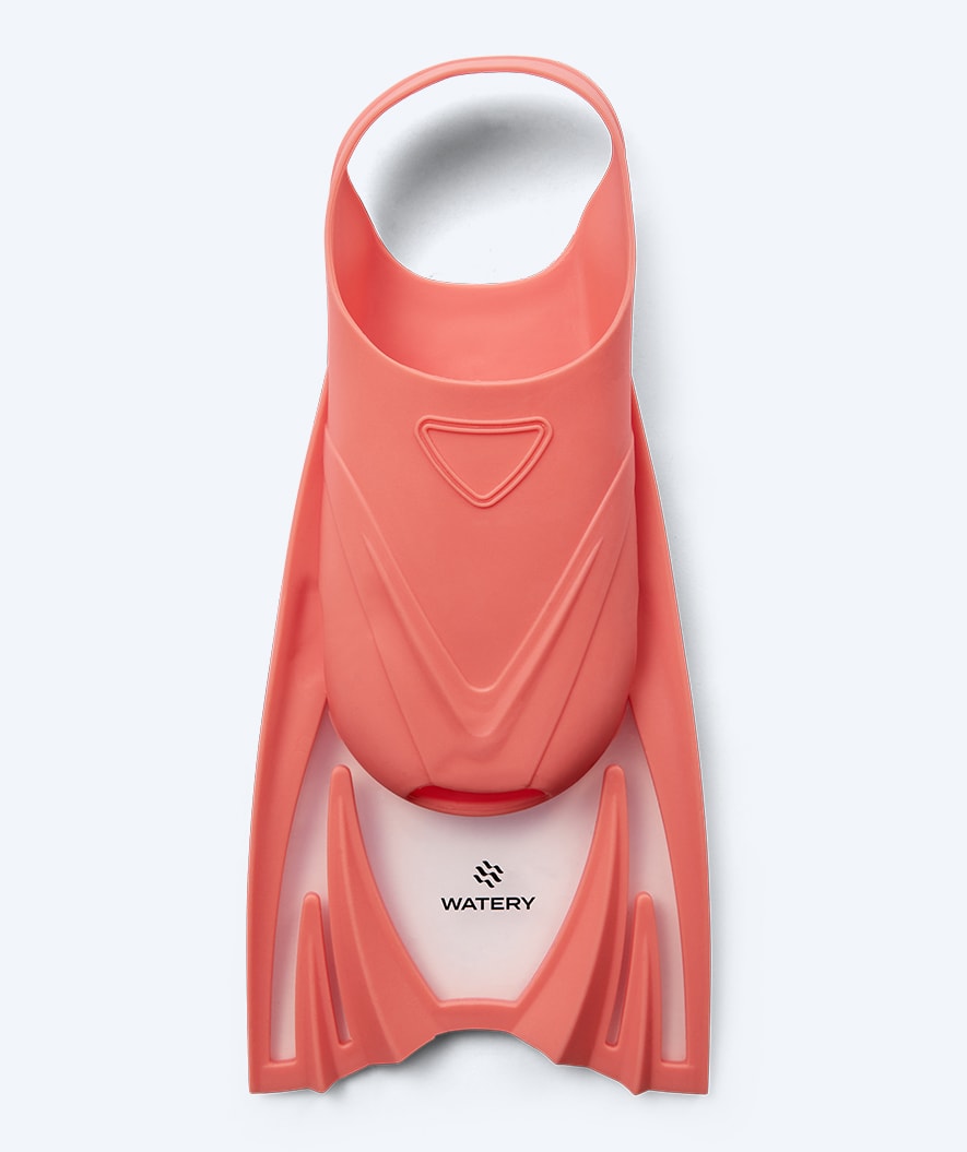 Watery swim fins for kids (25-34) - Bimasha - Light pink