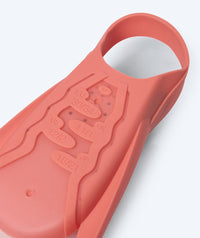Watery swim fins for kids (25-34) - Bimasha - Light pink
