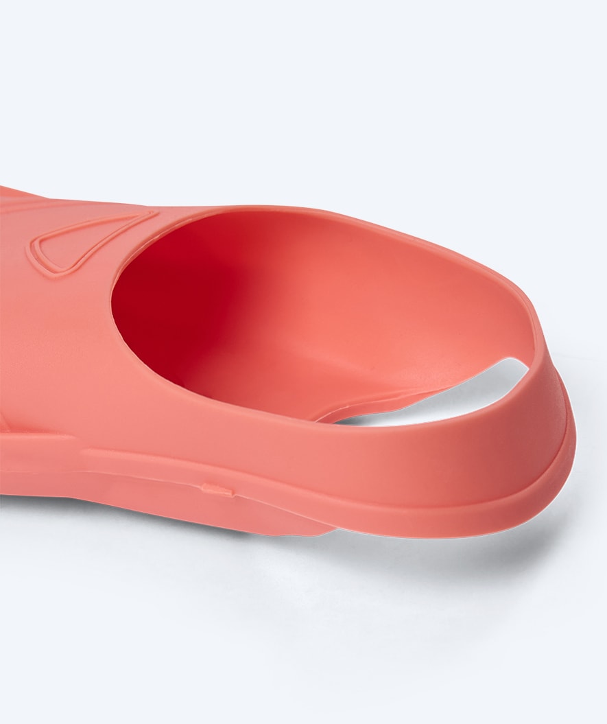 Watery swim fins for kids (25-34) - Bimasha - Light pink