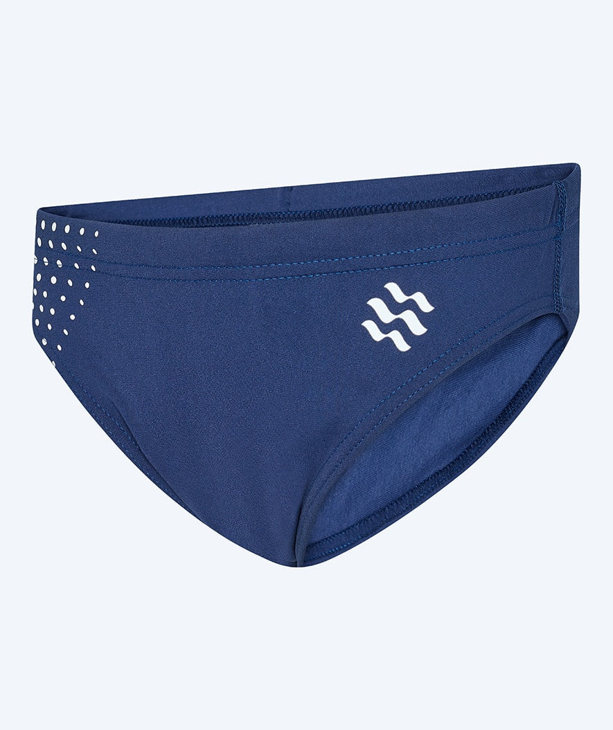 Watery triangular swim trunks for boys - Budgie Eco - Blue Sporty