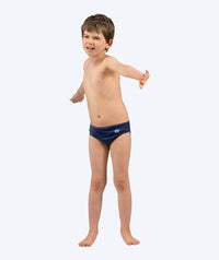 Watery triangular swim trunks for boys - Budgie Eco - Blue Sporty