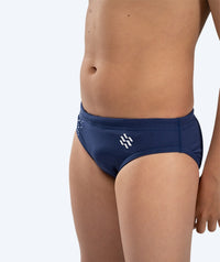 Watery triangular swim trunks for boys - Budgie Eco - Blue Sporty