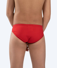 Watery triangular swim trunks for boys - Budgie Eco - Red Sporty