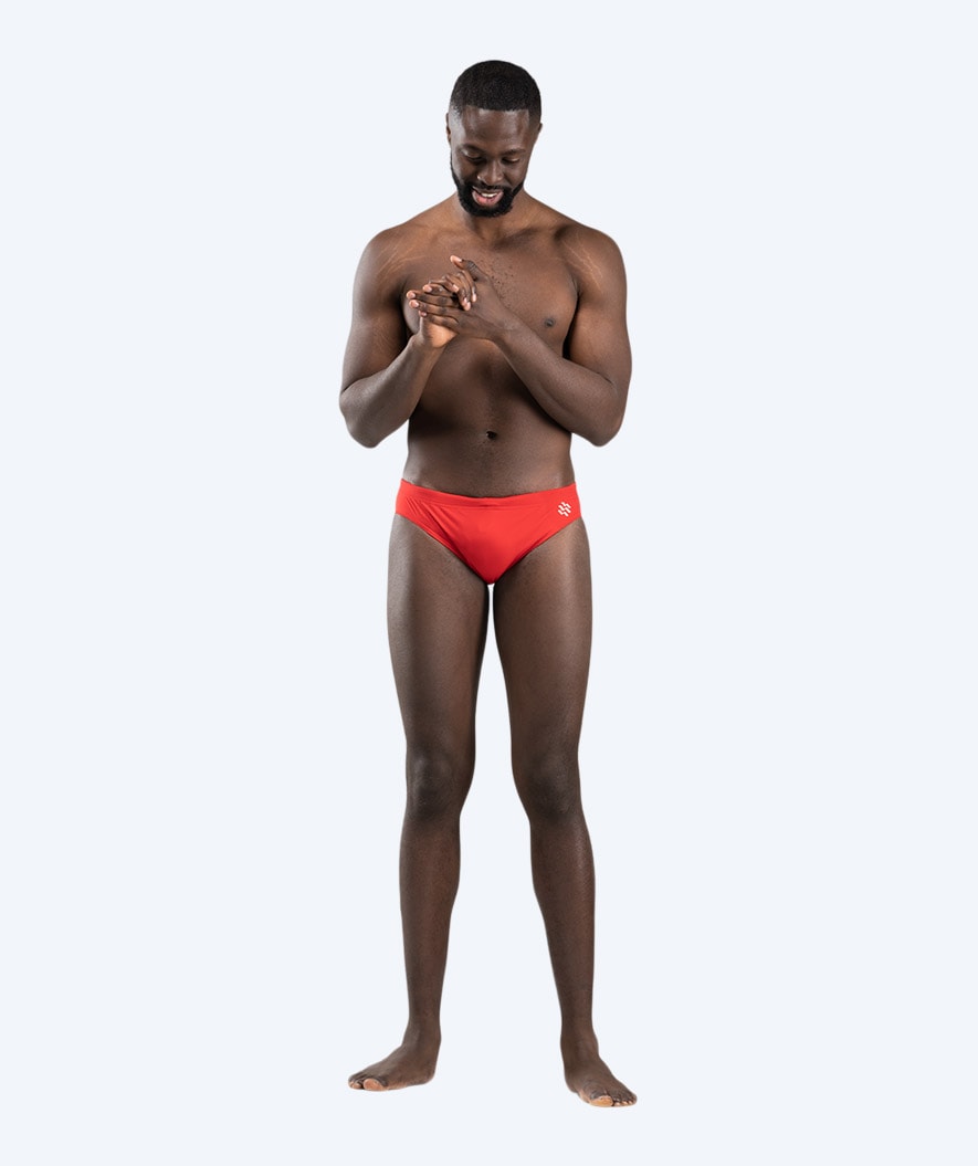 Watery briefs for men - Budgie Eco - Red