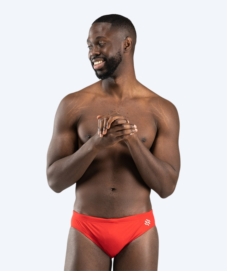 Watery briefs for men - Budgie Eco - Red