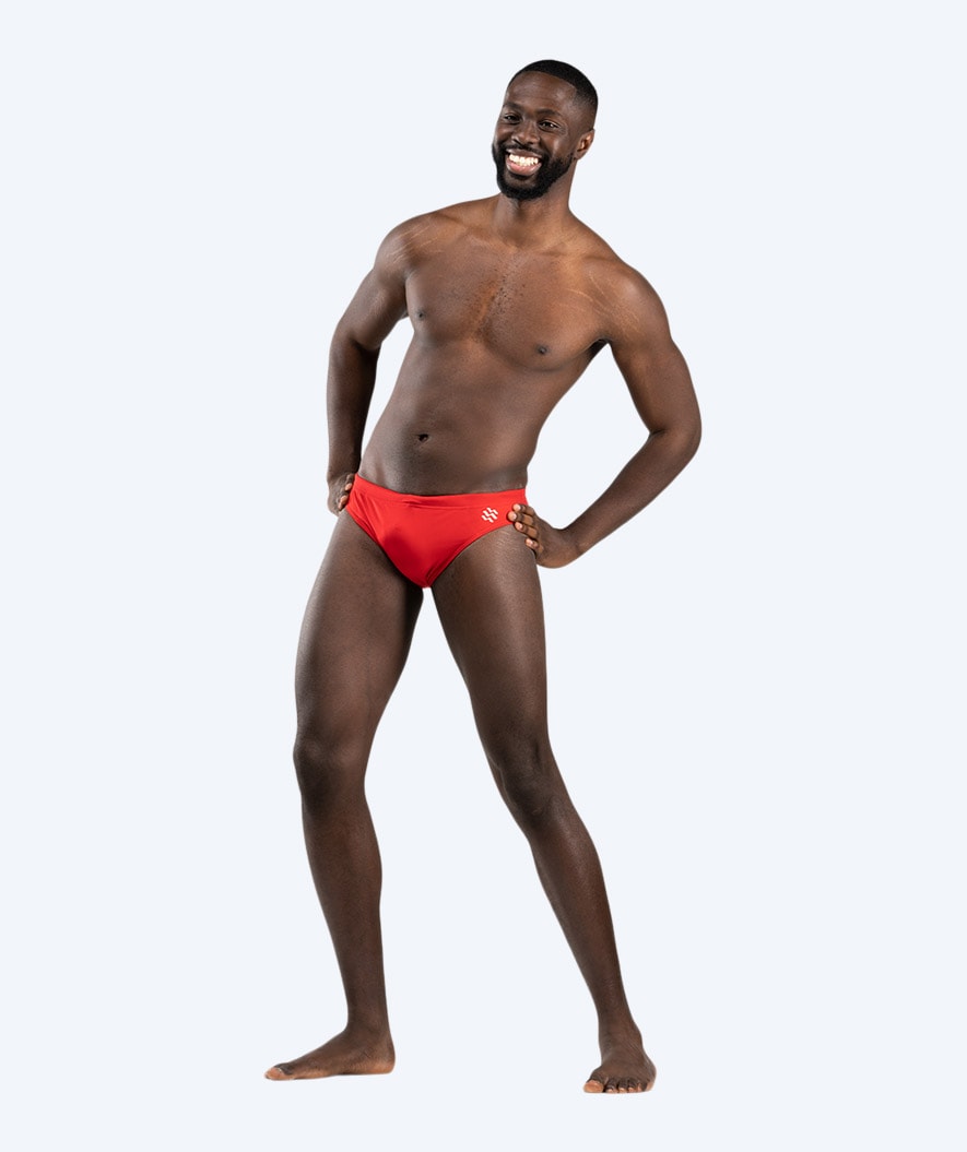 Watery briefs for men - Budgie Eco - Red
