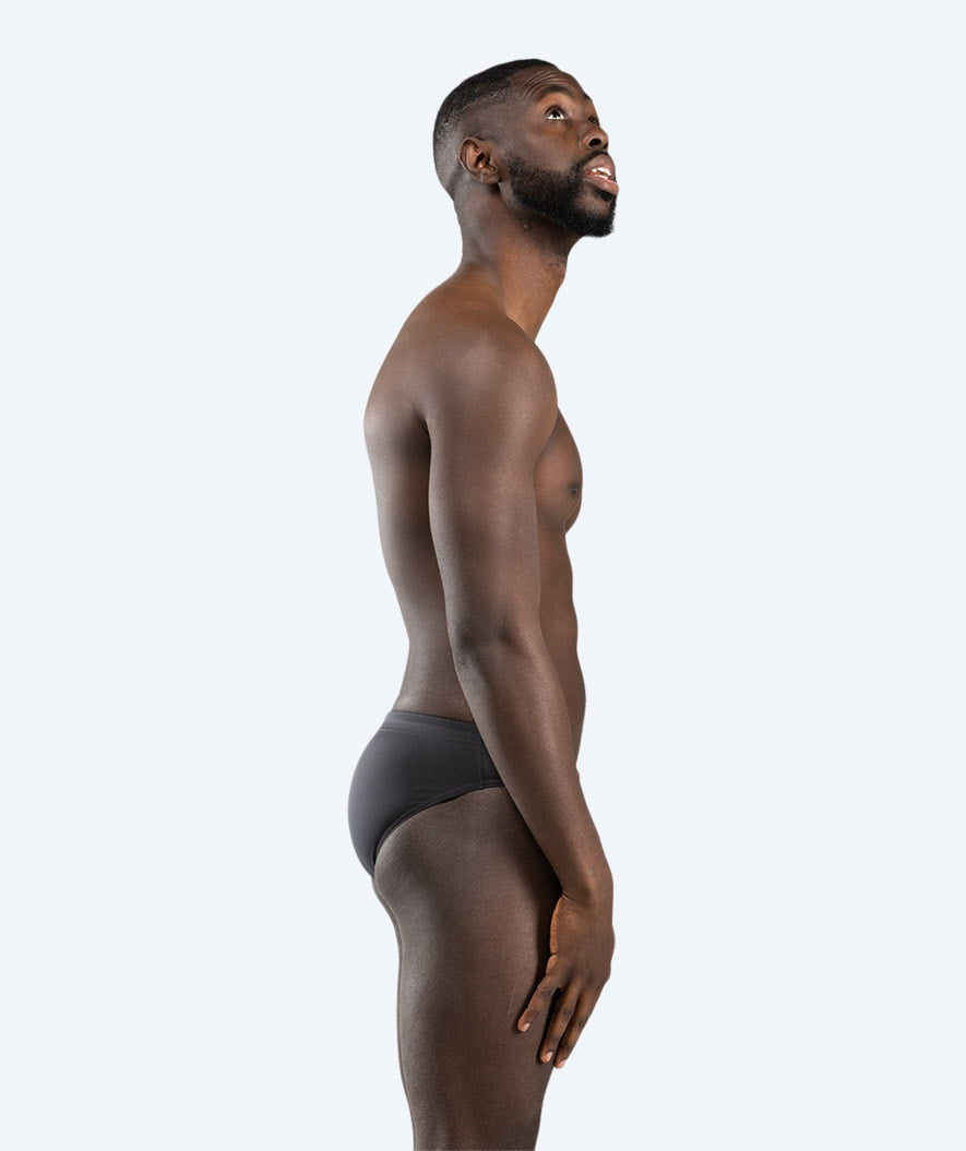 Watery triangular swim trunks for men - Budgie Eco - Grey