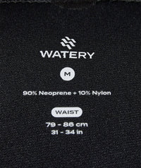 Watery neoprene swim trunks - Calder Pro 3/5mm - Black