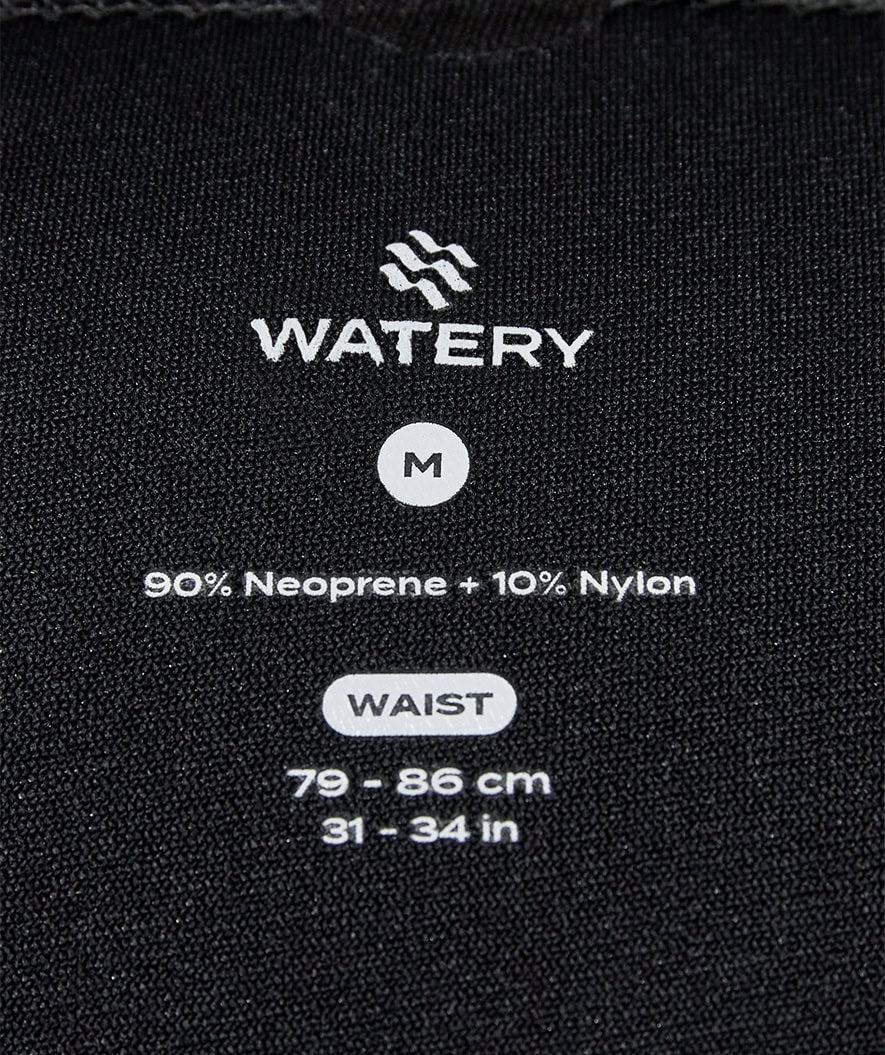 Watery neoprene swim trunks - Calder Pro 3/5mm - Black