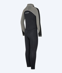 Watery UV wetsuit for kids - Calypso Full-Body - Grey/black