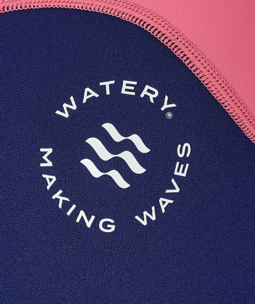 Watery UV wetsuit for kids - Calypso Full-Body - Pink