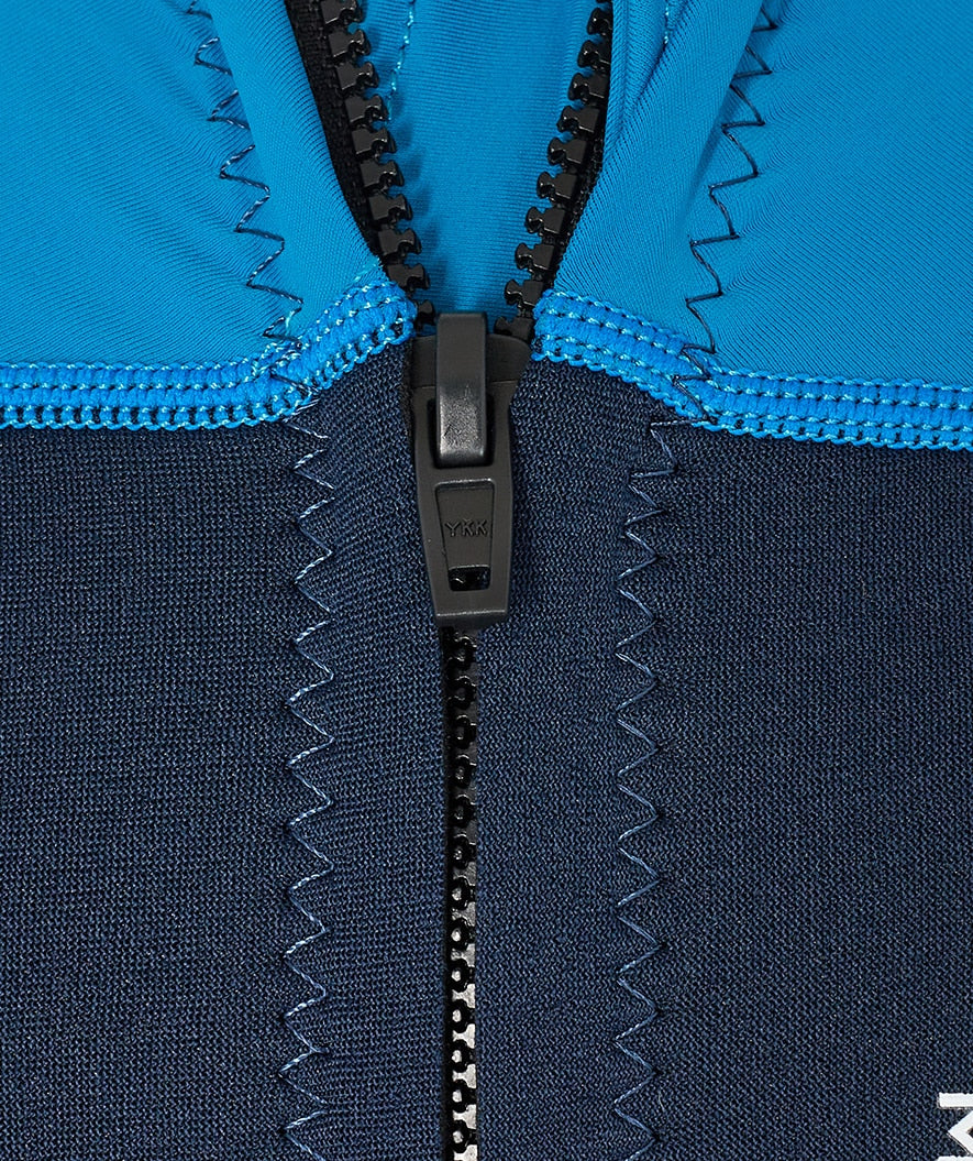 Watery UV wetsuit for kids - Calypso Long Sleeved - Blue/dark blue