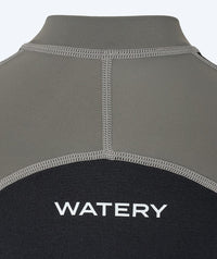 Watery UV wetsuit for kids - Calypso Long Sleeve - Grey/black