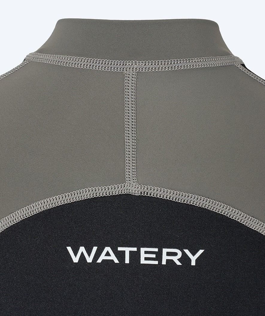 Watery UV wetsuit for kids - Calypso Long Sleeve - Grey/black