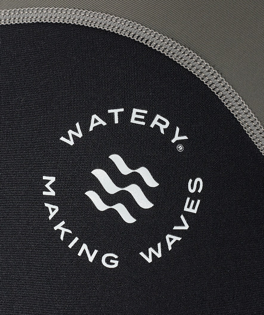 Watery UV wetsuit for kids - Calypso Long Sleeve - Grey/black