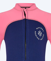 Watery UV wetsuit for kids - Calypso Long Sleeve - Pink