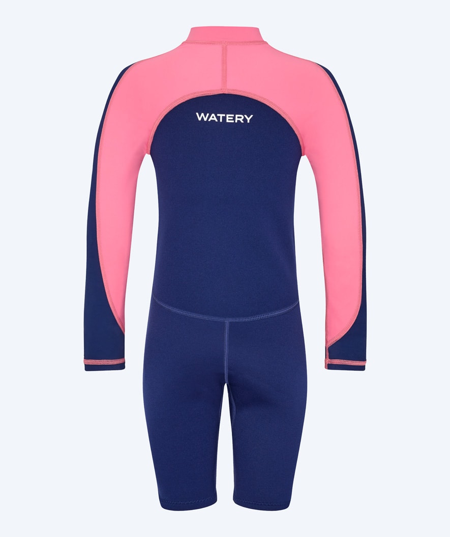 Watery UV wetsuit for kids - Calypso Long Sleeve - Pink