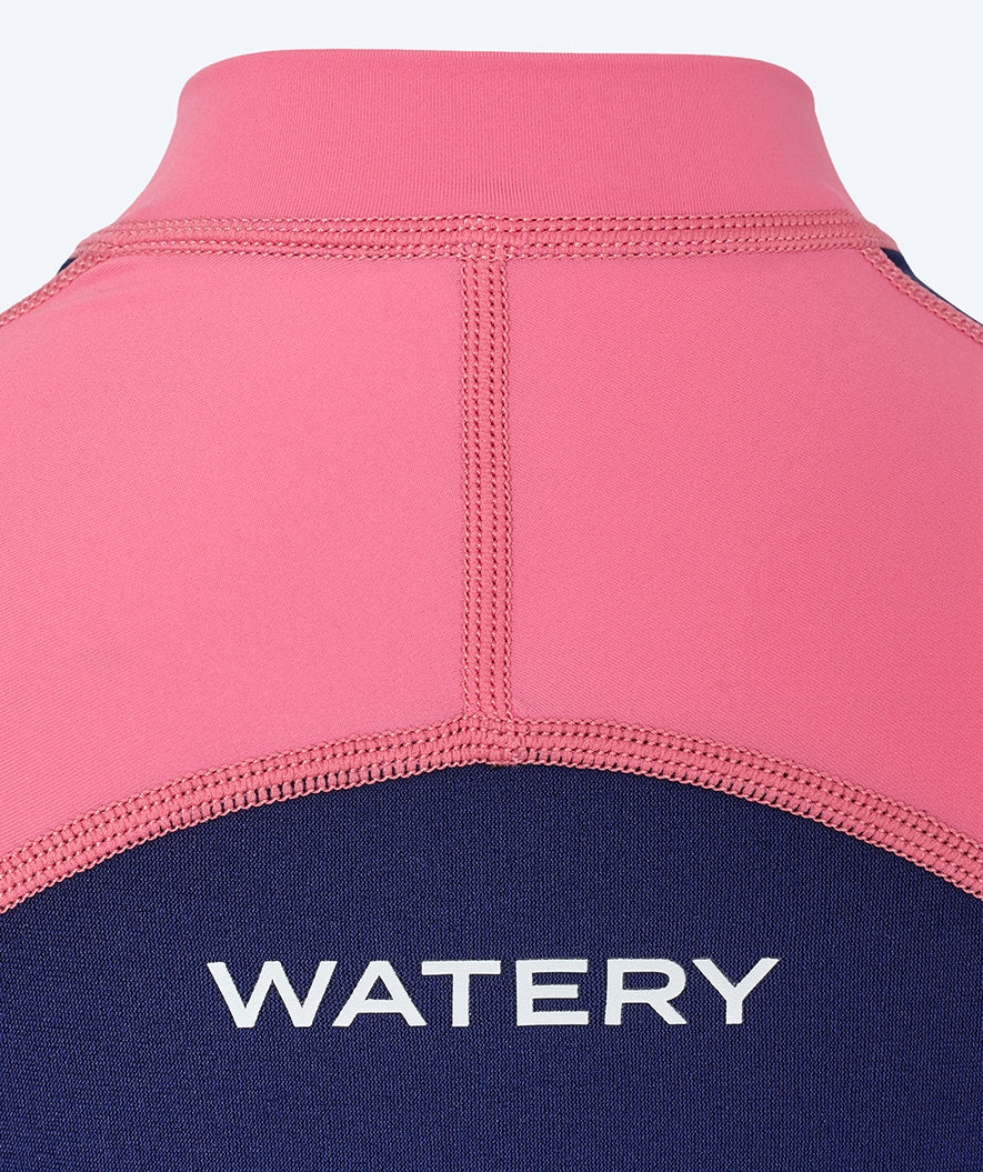 Watery UV wetsuit for kids - Calypso Long Sleeve - Pink