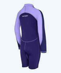 Watery UV wetsuit for kids - Calypso Long Sleeved - Purple